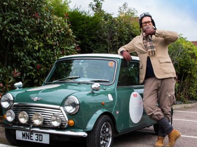 Corporate client experience classic car day period costume