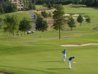 Corporate golf day premium UK course client hospitality
